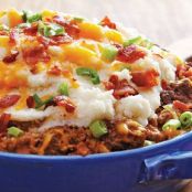 Bacon Cheeseburger Shepherd’s Pie