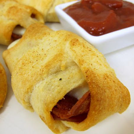 Crescent Pepperoni Roll-Ups