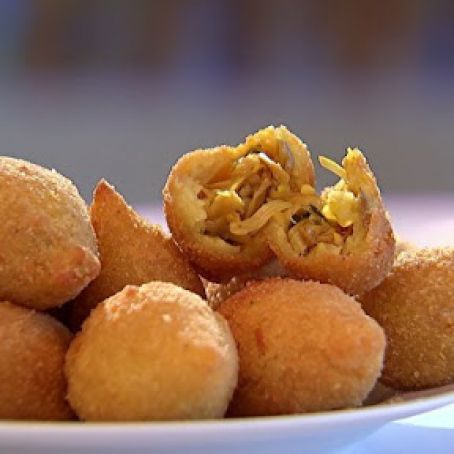 Coxinha de jaca verde deliciosa