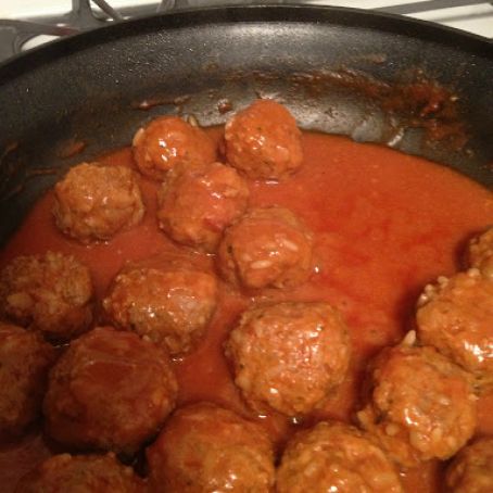 Porcupine Meatballs