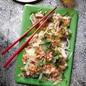 Burnt Eggplant With Toasted Coconut & Herbs