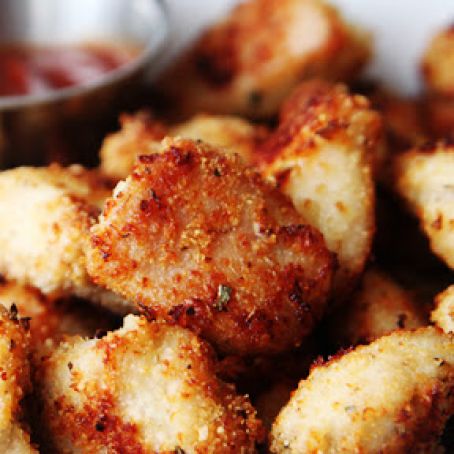 Seasoned Baked Chicken Nuggets Recipe