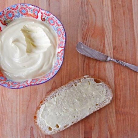 Homemade Spreadable Butter