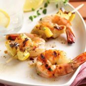 Grilled Honey-Herb Shrimp