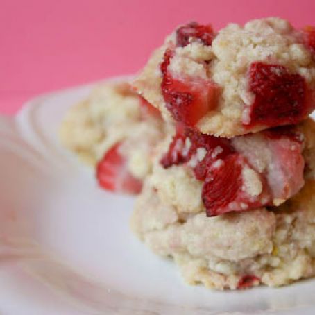 Strawberry Shortcake Cookies
