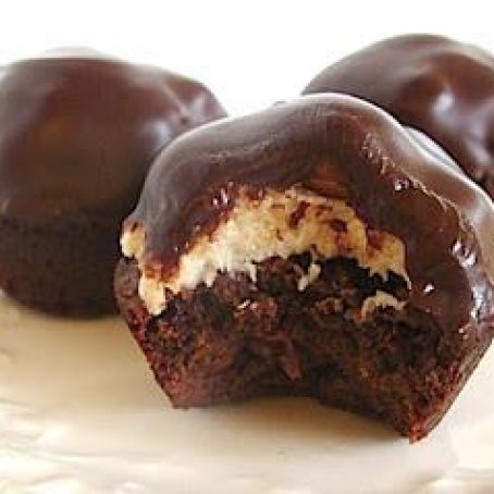 Mini Almond Joy Brownies