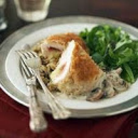 Baked Chicken Cordon Bleu
