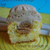 Peanut Butter Cookie Dough Cupcakes