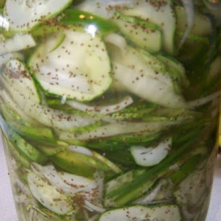 Authentic Amish Refrigerator Pickles