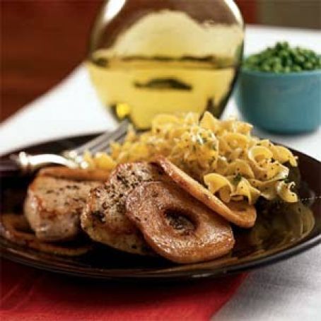 Pork Chops with Cinnamon Apples