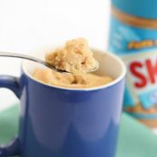Peanut butter mug cake