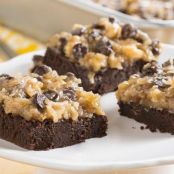 Rich German Chocolate Brownies