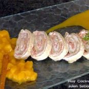 CALABAZIN RELLENO DE SALMÓN