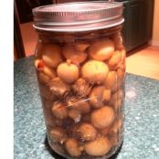 Pickled mushrooms