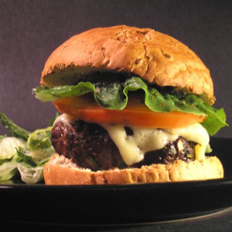 Mushroom Swiss Burger