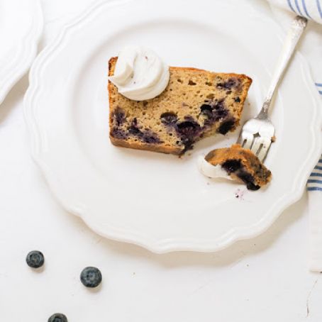 Blueberry Lemon Yogurt Cake