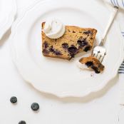 Blueberry Lemon Yogurt Cake