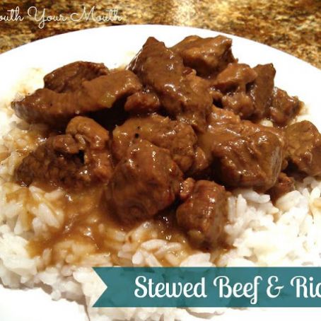 Stewed Beef & Rice