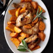 Roast Chicken with Butternut Squash