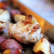 PW's Roasted Garlic & New Potatoes