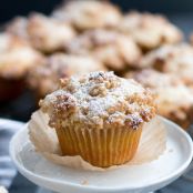 Egg Nog Crumb Muffins - The Merchant Baker