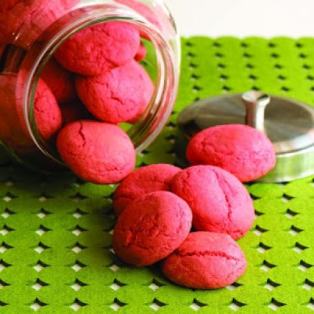 Pink Sugar Cookies