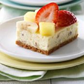 Banana Split-Cheesecake Squares
