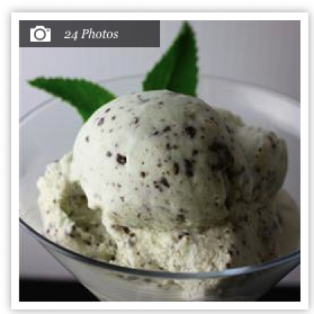 Easy Mint Chocolate Chip Ice Cream
