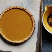 Chai Masala Pumpkin Pie