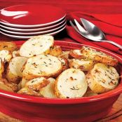 Sliced Baked Potatoes