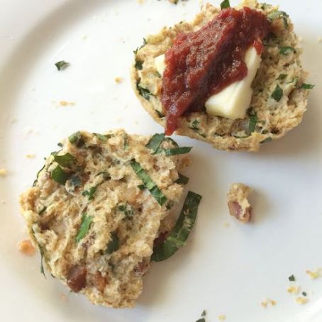 Savory Kale-Bacon Biscuits