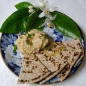 Hummus Dip Scented with Earthy Cumin
