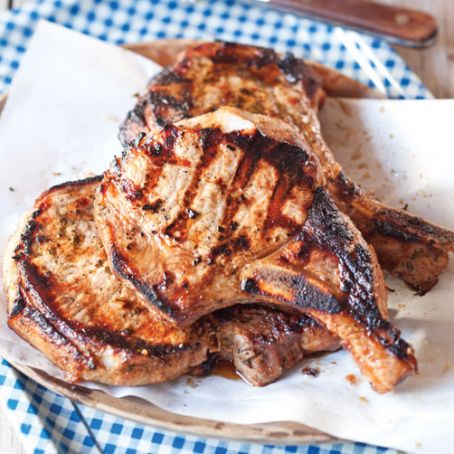Ginger-Spiced Pork Chops - Taste of the South Magazine