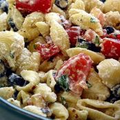 Recipe: Roasted Garlic, Olive and Tomato Pasta Salad | The Kitchn