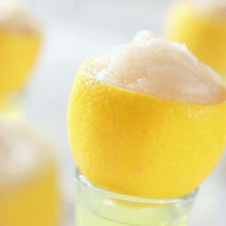Limoncello Sorbet Cocktail