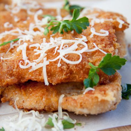 Pecorino Crumbed Chicken
