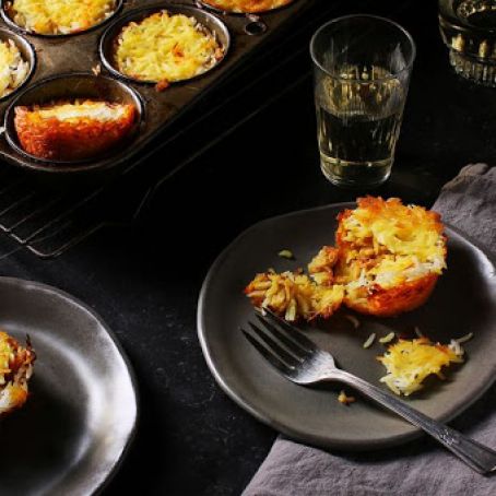 Mini Persian Rice Cakes (Tachin)