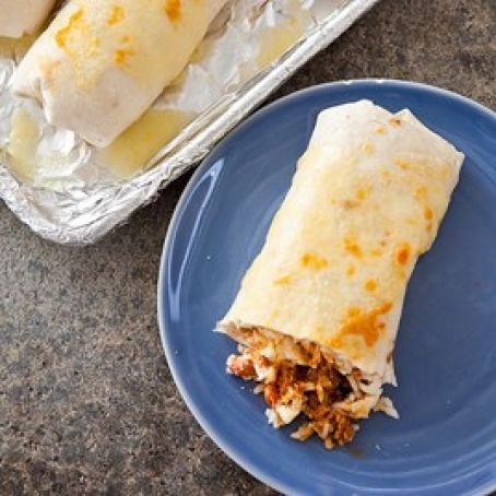 Beef-and-Bean Burritos
