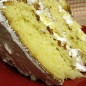 Aunt Bea's Pineapple Cake w/Seven Minute Icing