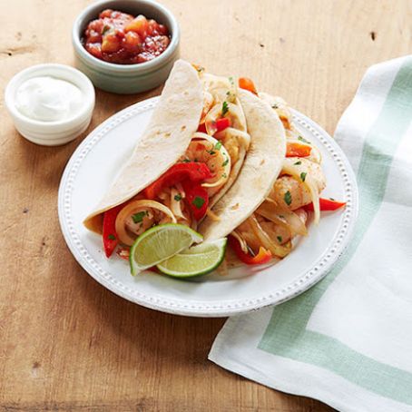 Shrimp Fajitas