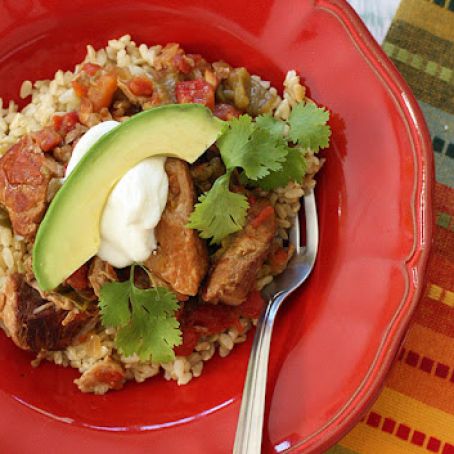 Slow Cooker Pork and Green Chile Stew