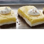 Creamy Eggnog Squares