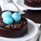 Chocolate Truffle Egg Ganache Tortes