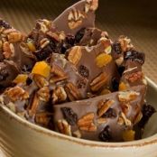 Fruited Chocolate Pecan Bark