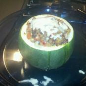 Stuffed 8 ball zucchini