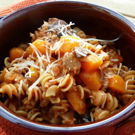 Butternut Squash & Wild Mushroom Rotini
