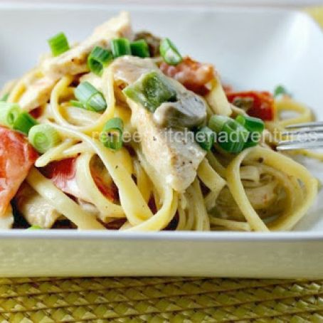 Cajun Chicken & Sausage Pasta