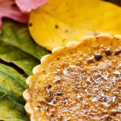 Pumpkin Maple Brulee Tart