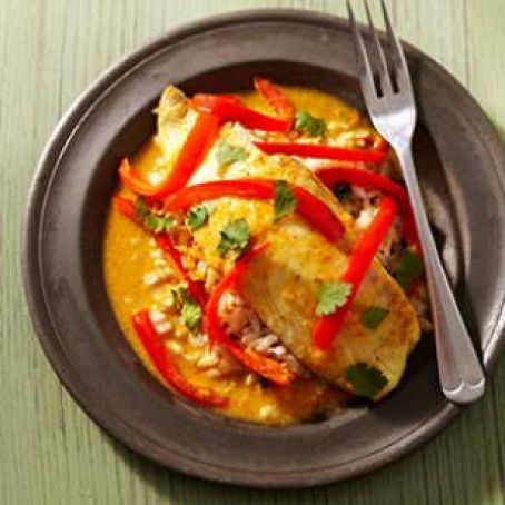 Baked Tilapia Curry