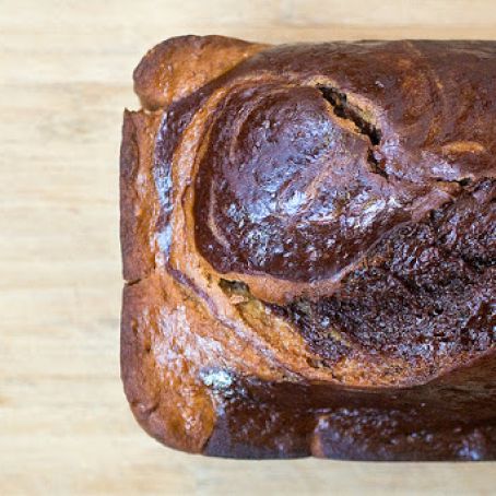 Marbled Banana Bread